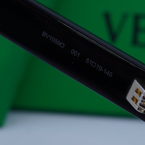 Bottega Veneta BV1059O 001 Rectangle Eyeglasses 51mm – Black - Picture 8 of 10